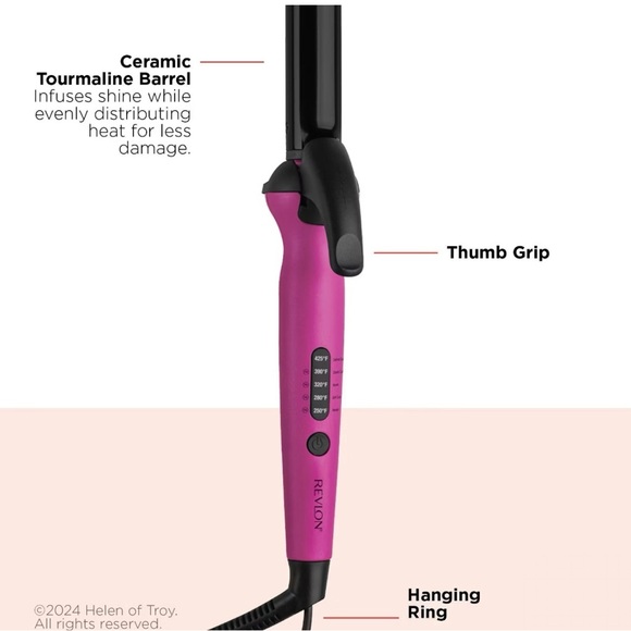 Revlon Easy Heat Precision Hair Curling Iron - Picture 2 of 3